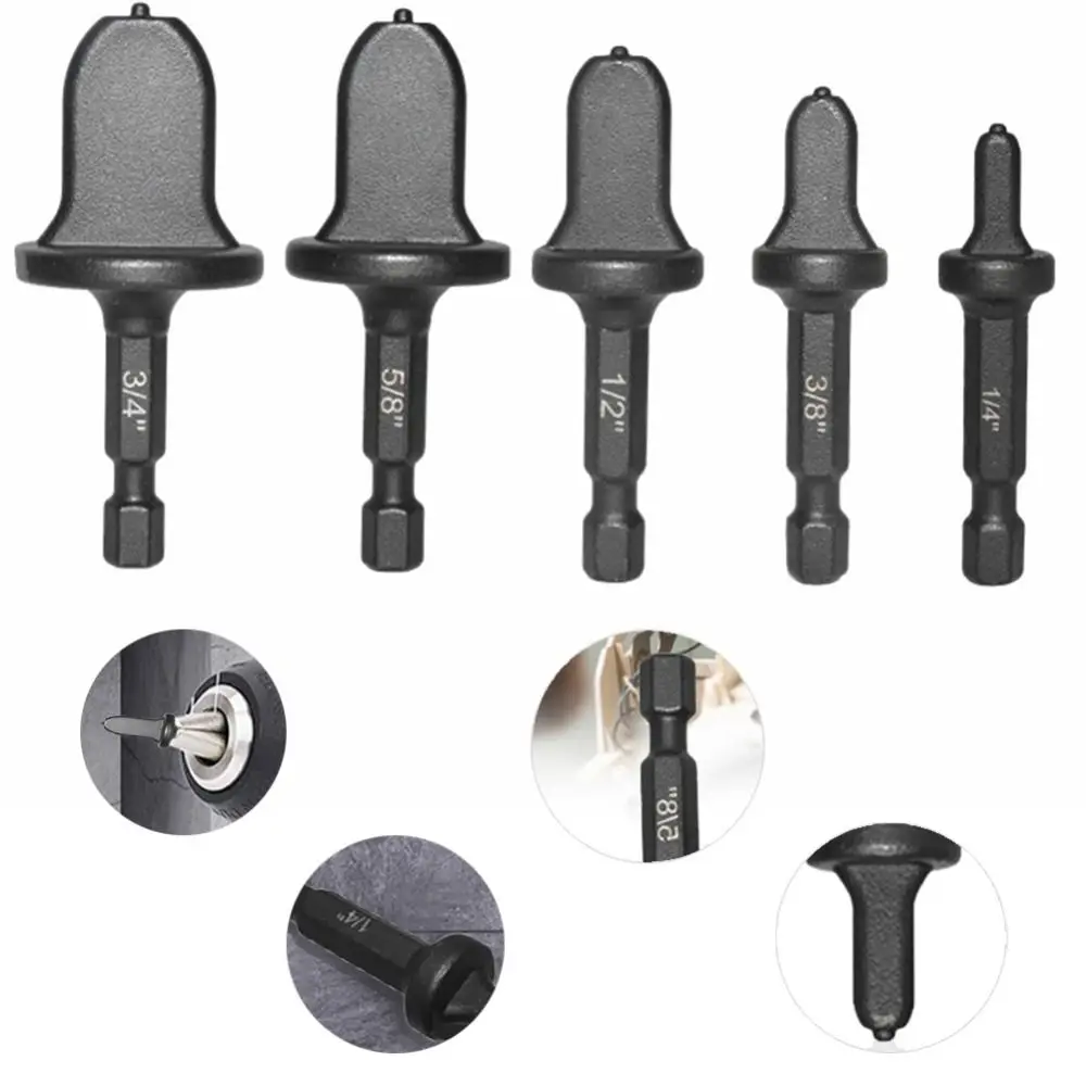 5/6/11PCS Copper Tube Expander Set Pipe Hole Flare Extender Swage Air Conditioner Refrigerator Takeover Drill Bit Repair Imperia