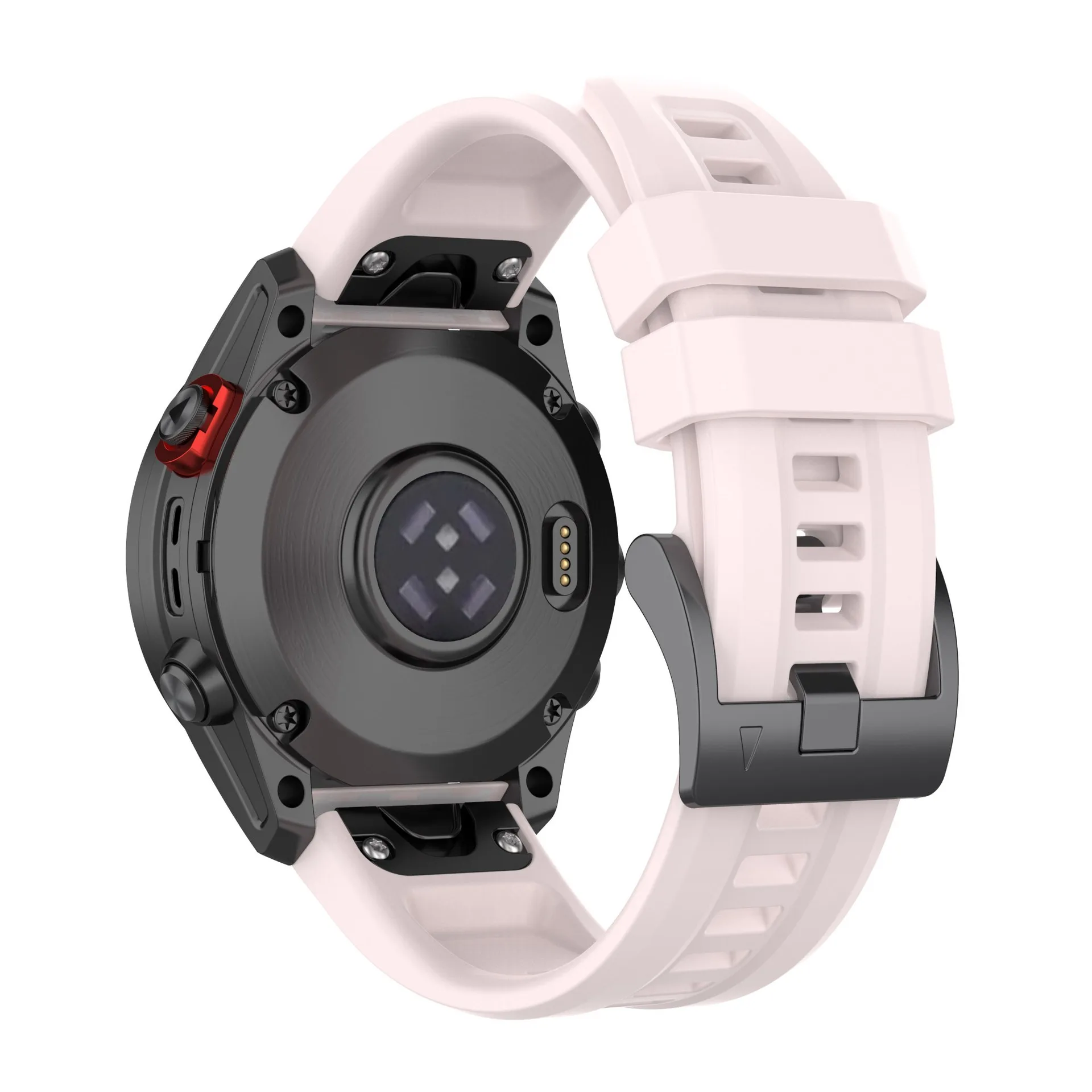 Quick Fit 26mm 22mm 20mm Silikonarmband für Garmin Tactix 8/Fenix 8 51mm 47mm 43mm Langlebiges Armband Garmin Enduro3/Fenix 7S E 7X