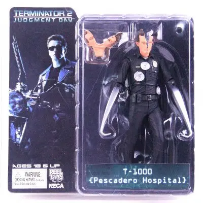 9 Styles Endoskeleton NECA The Terminator Judgment Day T-800 T-1000 Arnold Schwarzenegger PVC Action Figure Machines Toys - view 5
