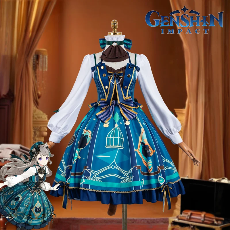 gioco-genshin-impact-lynette-costume-cosplay-per-donne-adulte-abito-lolita-set-completo-accessori-abito-abiti-da-festa-di-carnevale-di-halloween