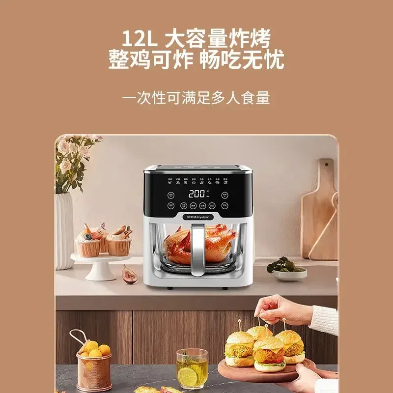 home use New air fryer visual large capacity large firepower  smart new multi-function oil-free fully automatic oven