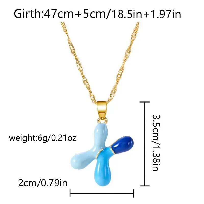 القلائد الملونة الدوبامين رسالة للنساء موضة المختنق سحر الرقبة ديكور بوهو مجوهرات هدية