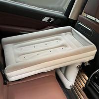 Inflatable Car Air Mattress with Pump, Thickened Backseat Sleeping Bed for Children for Camping, Hiking, Travel in SUV, Airplane