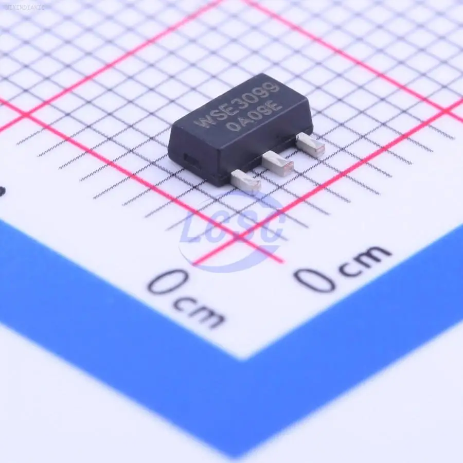 1PCS WSE3099 30V 5A 1.8W 65mΩ@10V,5A 2V 1 piece P-channel SOT-89-3 MOSFETs ROHS