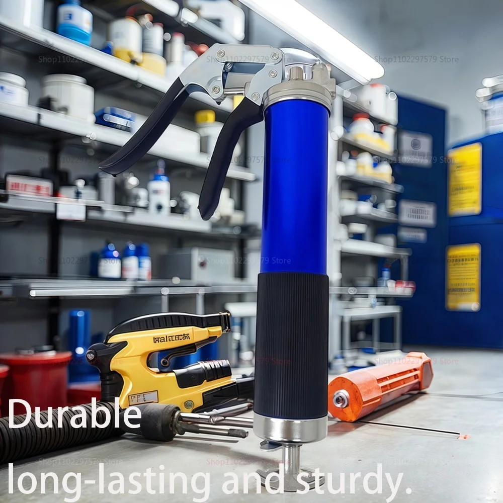 

400CC Greasing Injection Heavy Duty Maintenance Tool 7000PSI Oil Grease Gun Kit Manual Pistol Grip High-pressure Pumping Coupler