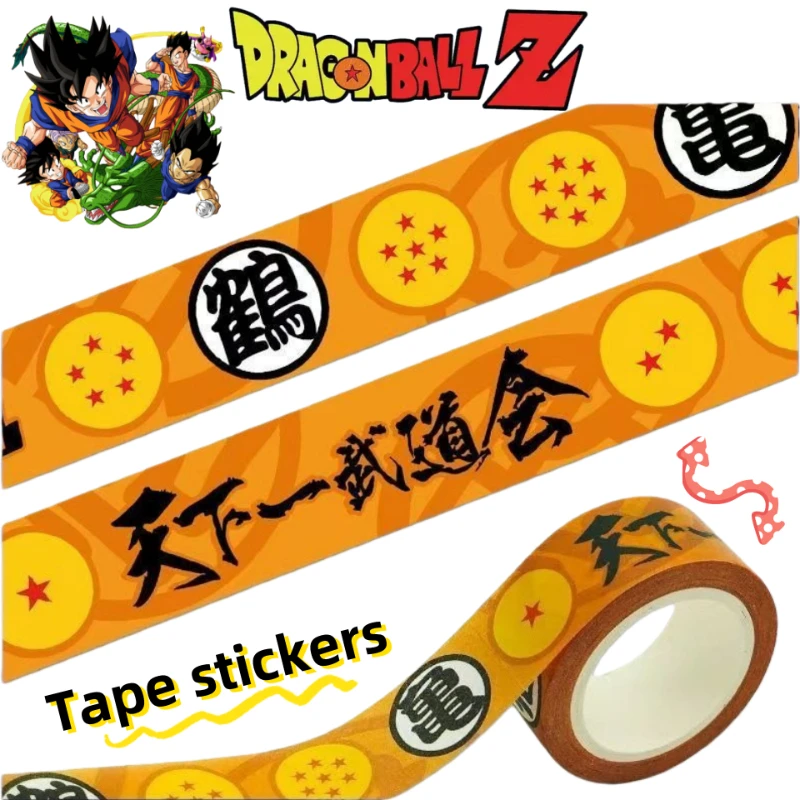 Autocollant long et mignon Dragon Ball (Vegeta, Bulma, Son Goku, Chi-Chi) – Dessin animé bidimensionnel, autocollant détachable pour scooter