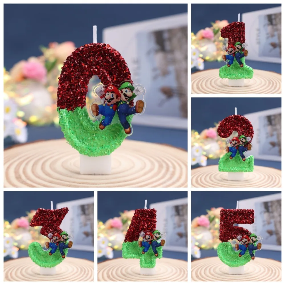 Velas con Números Brillantes Creativas 2027, del 0 al 9, Decoración para Pastel de Cumpleaños, para Niños y Adultos, Artículos para Fiestas