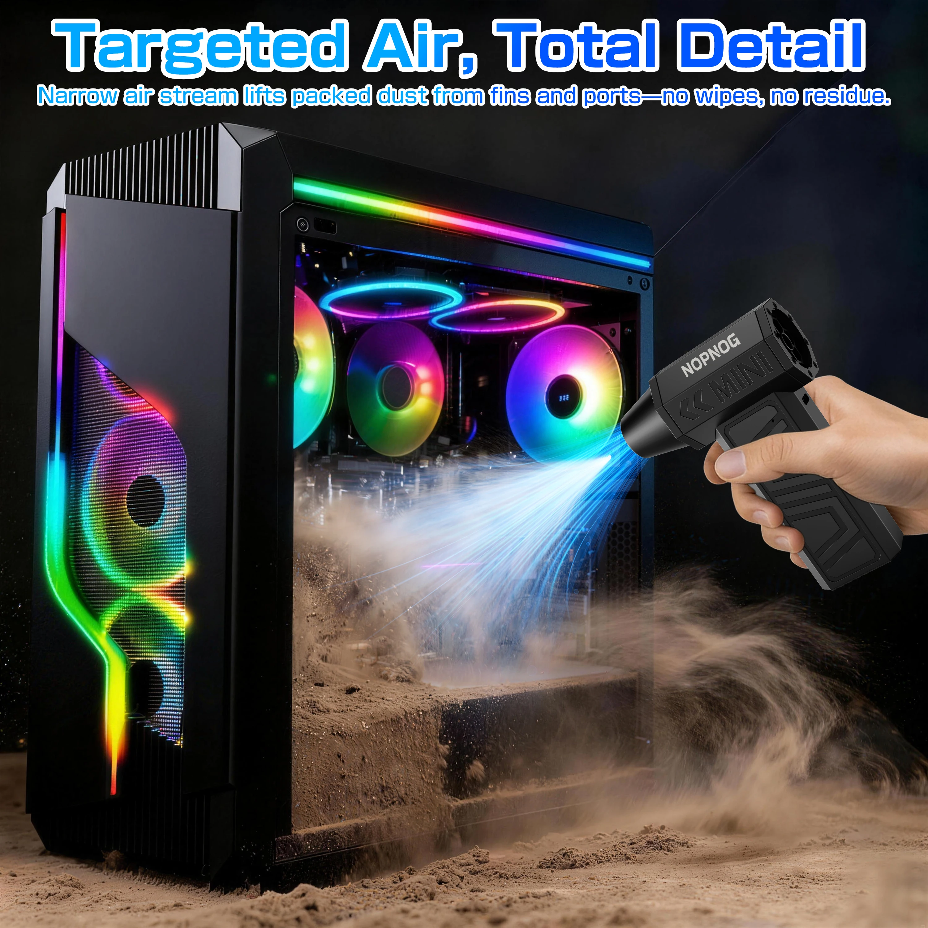 Air Blower Powerful Turbo Fan - Outdoor Power Usa ulasan dan harga