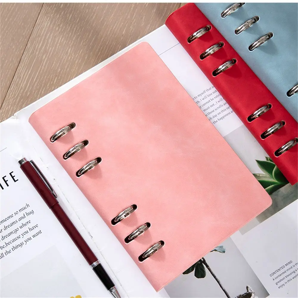 Diary Agenda 6 Holes Momo Pad Coil Notebook Daily Weekly Planner Journal Notebook Loose leaf Notebook Binder Spiral Notebook
