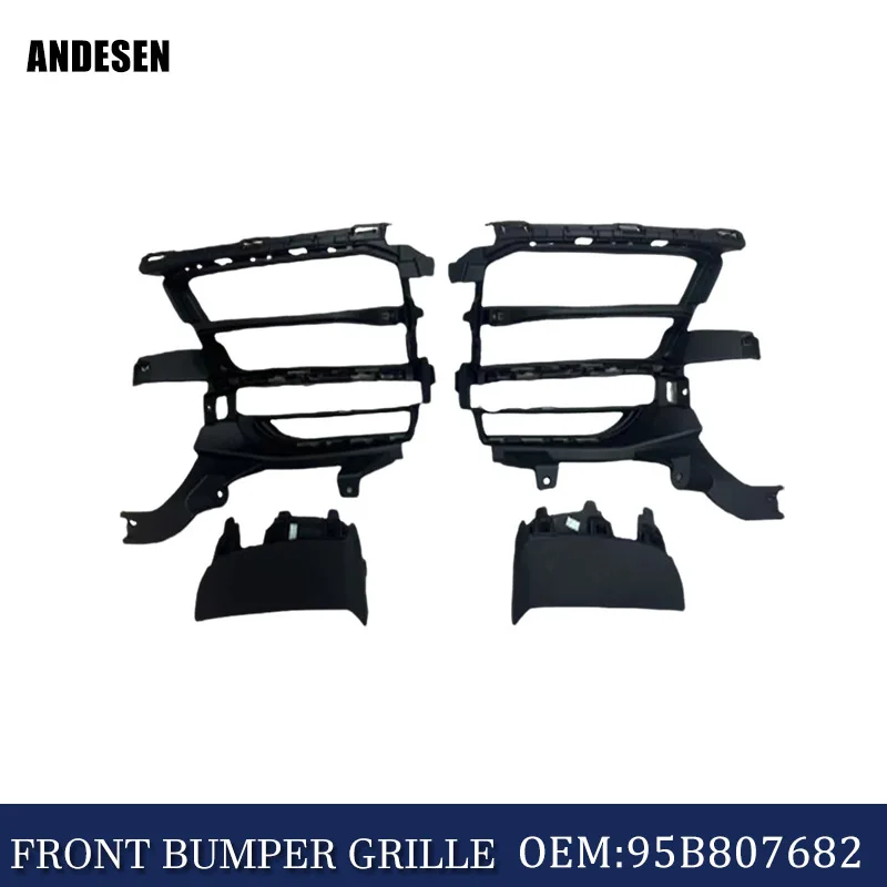 Applicable to 95B14-19 For Porsche Macan front bumper grille OE 95B807682 95B807681 95B807819 95B807829