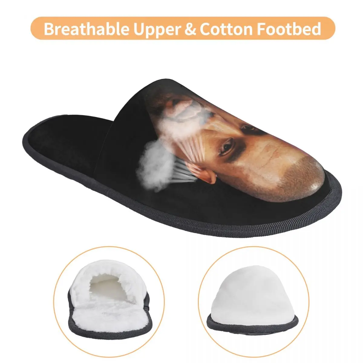 Custom Kanye West Grappige Meme Comfy Scuff Met Traagschuim Slippers Vrouwen Hotel Huis Schoenen