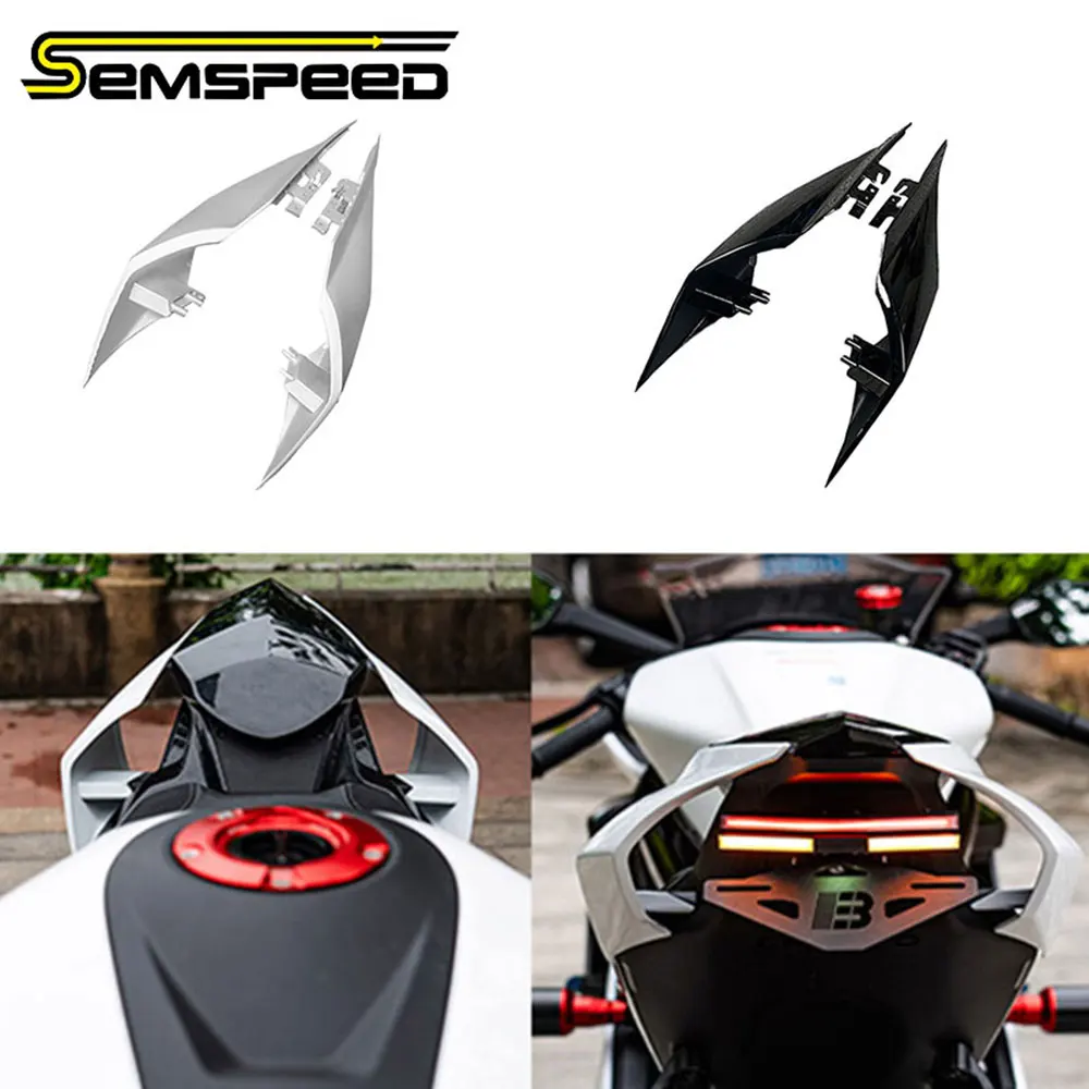 For CFMOTO 675SR-R 675NK 675SS ABS Solo Seat Cowl Combat Style Rear Cover with Airflow Channels Motorcycle Accessories Semspeed