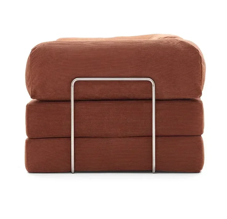 Modern Corduroy Modular Sofa Living Room Furniture Vacuum Compression Sealed Boxed Compression Sofa Bed