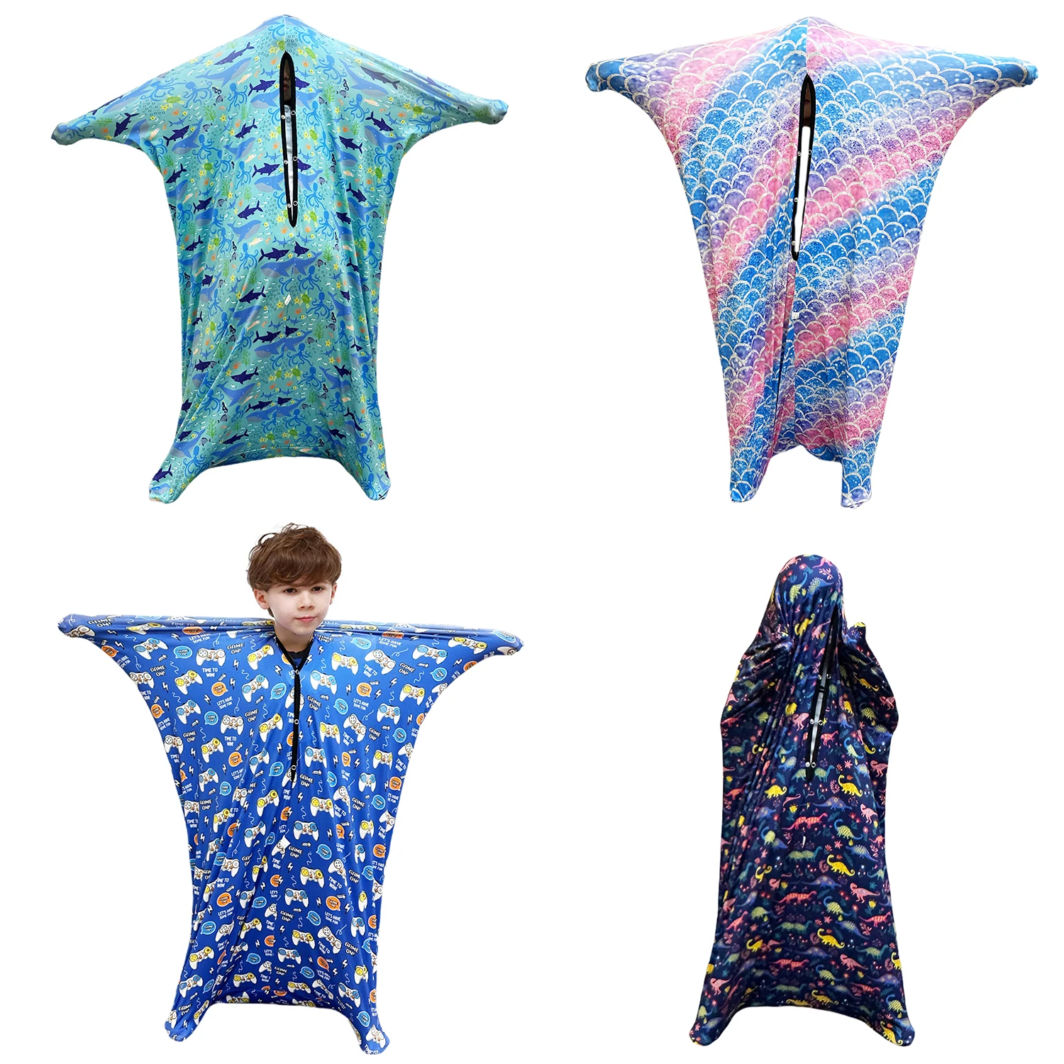 Children's Body Sensory Socks Suitable for Children and Teenagers Aged 3-18. The Perfect Place to Relax. 8 Different Pattern view 6
