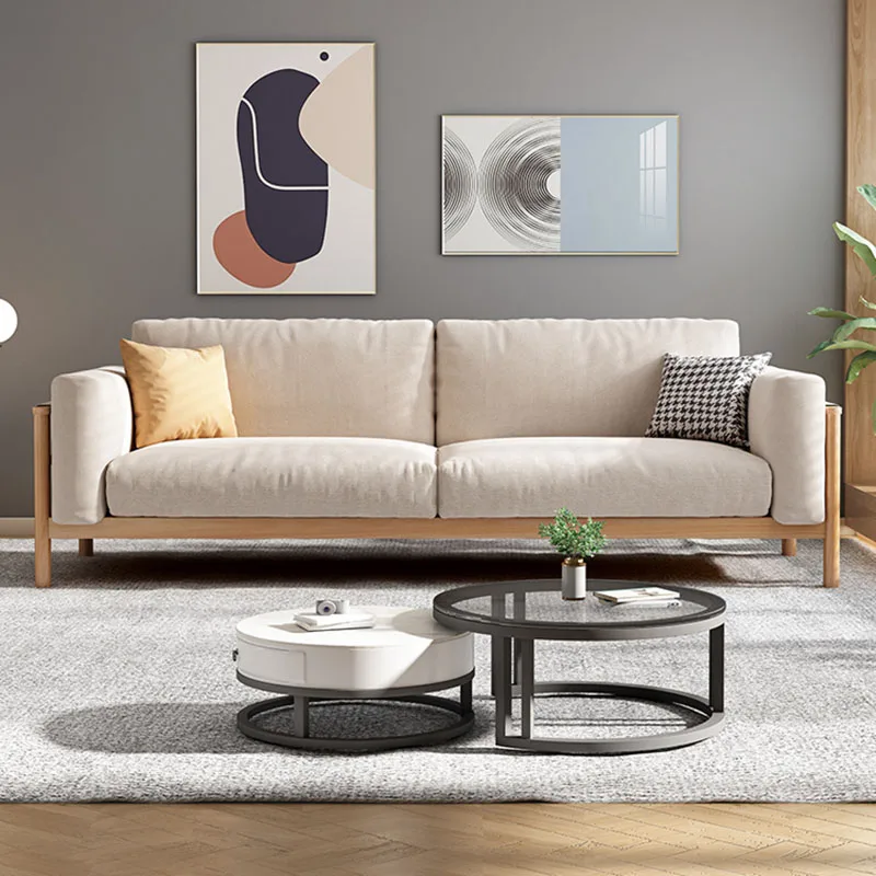 

Soft Comfort Zipper Living Room Sofas Wood Legs Modern Classic European Sofas Design High Quality Divani Soggiorno Furniture