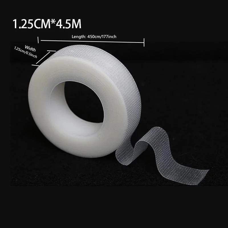 

Transparent Waterproof Breathable Medical PE Tape, Tearable Pressure Sensitive Adhesive Tape Roll for Eyelid Patch Fixing Skin C