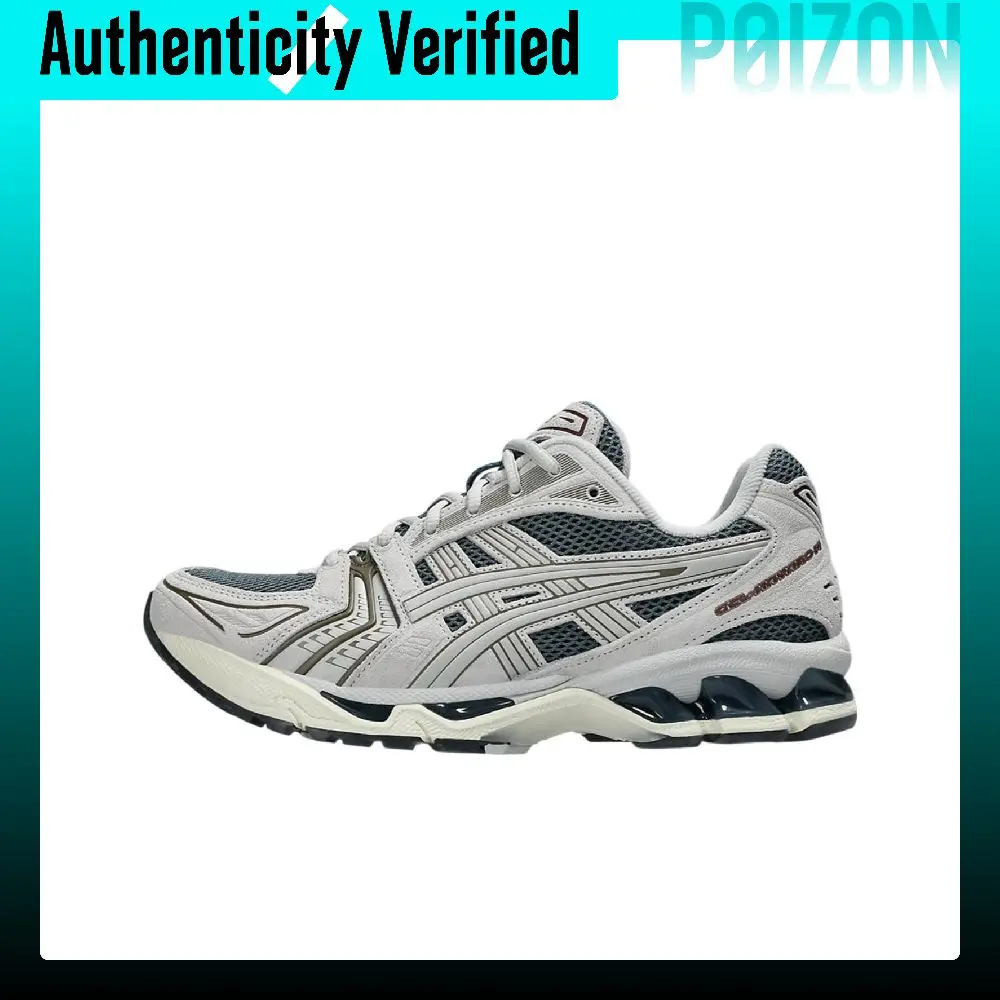 ASICS Gel Kayano 14 Synthetic Leather Low top Running Shoes Unisex Gray 1203A540-022