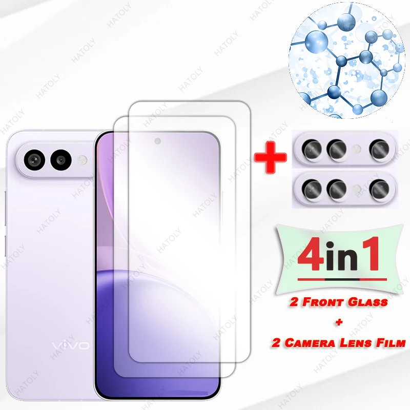 

For vivo X300 FE Glass Screen Protector For vivo X300 FE 5G HD Clear Protective Film Camera Lens Protector For vivo X300 FE