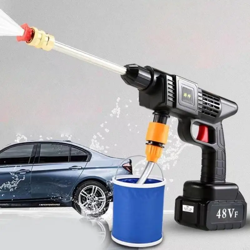 

547c Универсальное давление в стиральной машине для очистки пистолета беспроводной стиральный пистолет для стирки автомобиля
