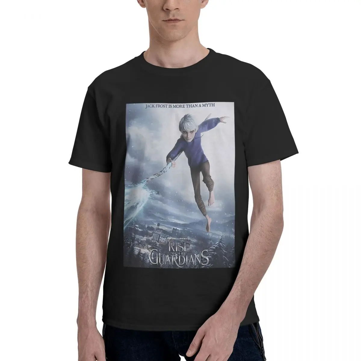 

Rise Of The Guardians 100% Cotton Casual Breathable Confortable Man High End Men's Clothing Clothes Men
