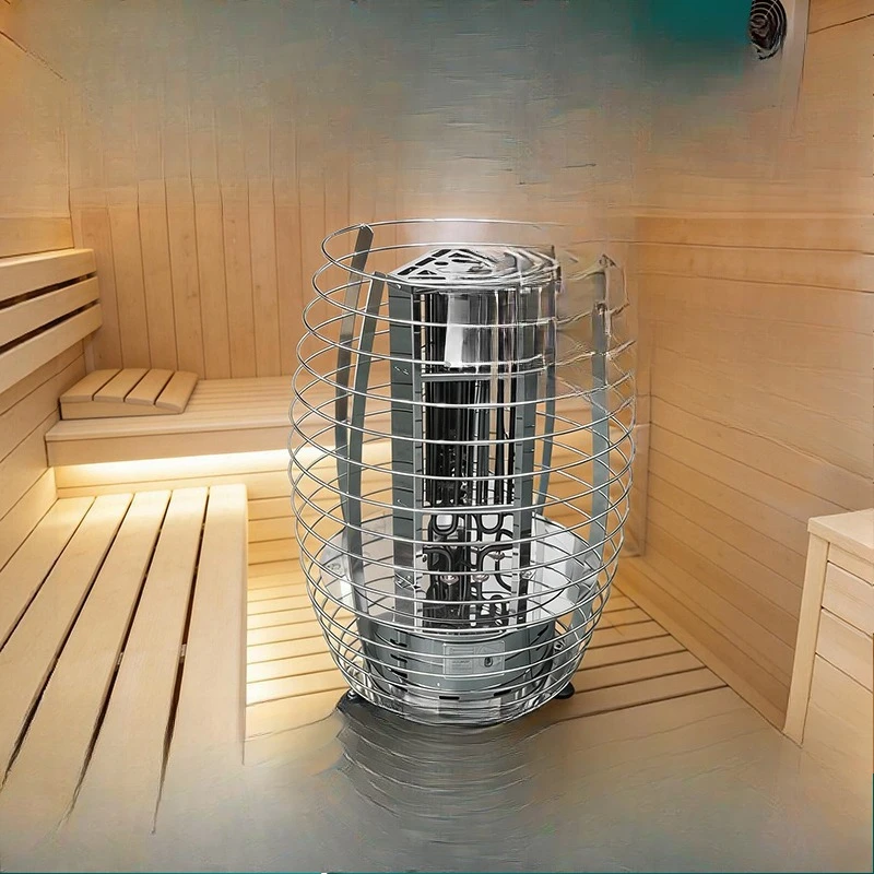 

Round external control sauna stove, commercial sweat steamer