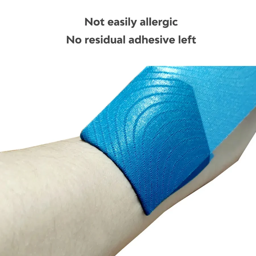 5M Kinesiologie Tape Athletic Hansaplast Sport Muscle Patch Recovery Umreifung Gym Wasserdichte Muskelzerrung ​ Verletzungsgemachter Verband – Detail 7