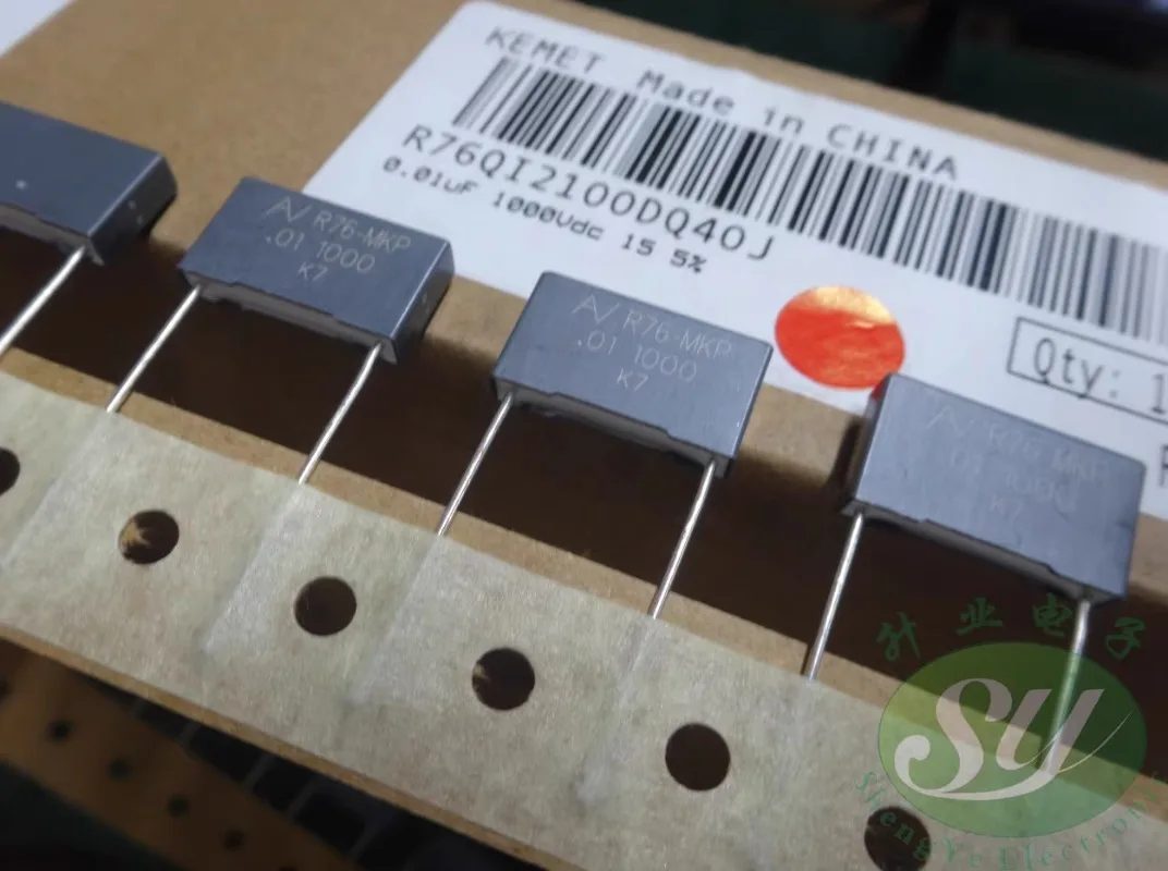 10PCS AV R76QI2100DQ40J 0.01uf/1000V 10nf 103 ใหม่ตัวเก็บประจุฟิล์ม 15 มม.