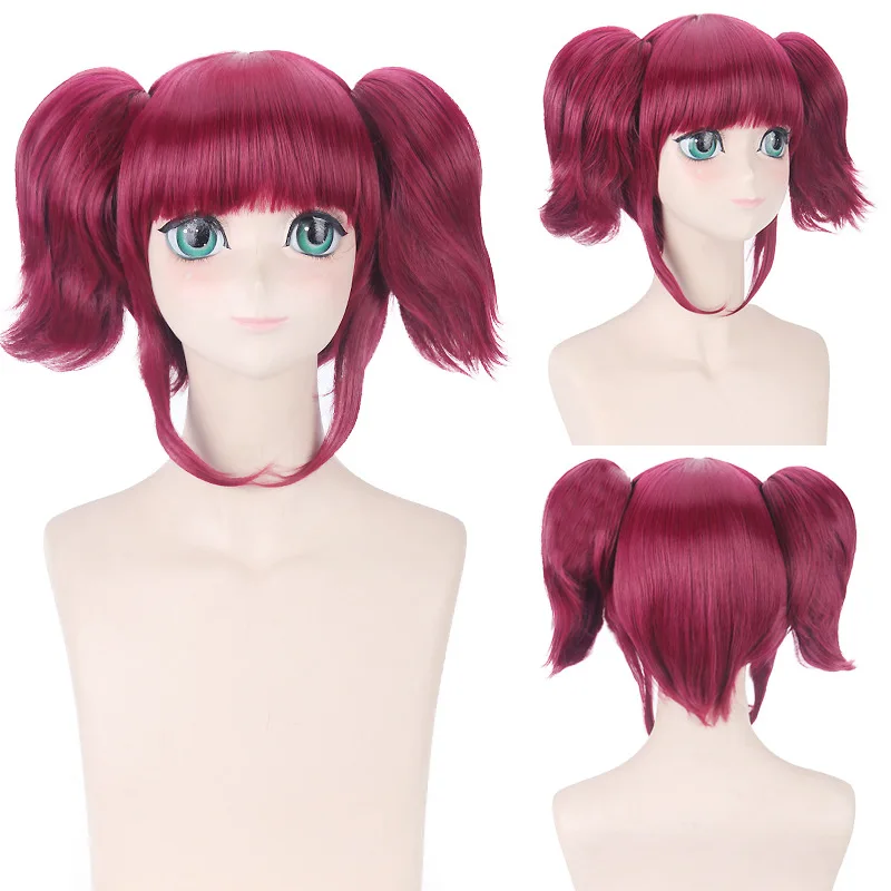 

Long Synthetic Wig Anime Costume Party Heat Resistant Fiber Hair Women Cosplay Style Natural Wigs