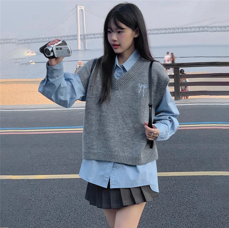 

Vests Waistcoats Thick Womens Uniform Winter Velvet Plush Slimming French Style Chic Modern Office Anti-Wrinkle Cozy High-End OL