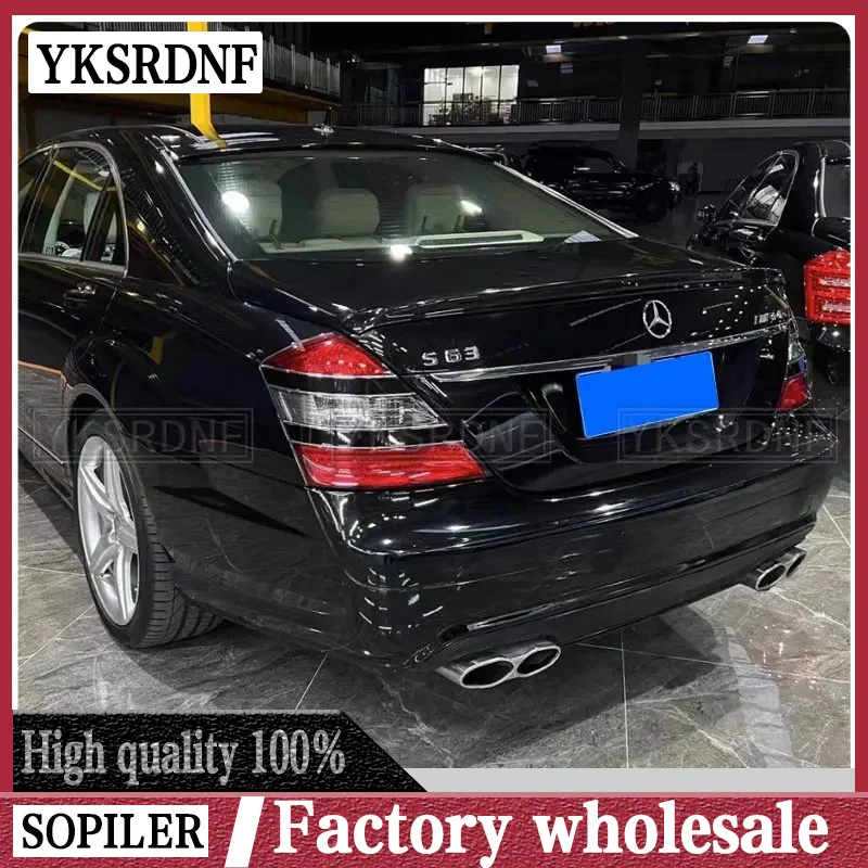 W221 Heckspoiler Flügel Kofferraum lippe Kofferraum abdeckung für Mercedes Benz Klasse w221 s320