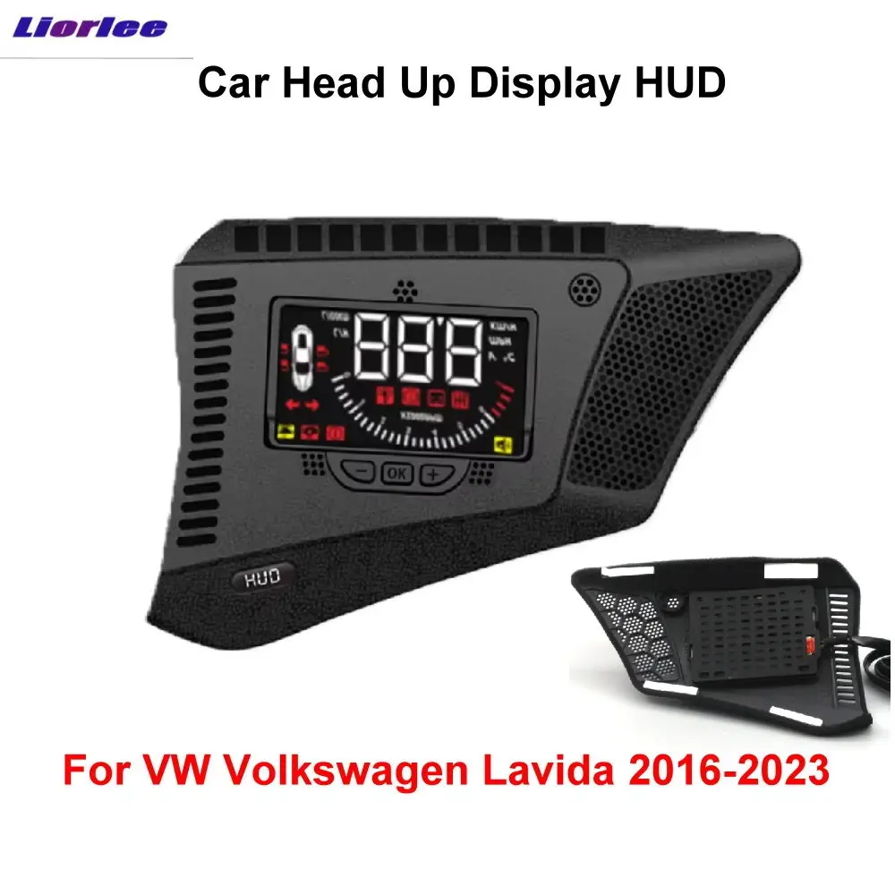 

For Volkswagen VW Lavida 2018-2024 2025 Car Head Up Display Auto HUD HD LCD Projection Digital Windshield Projector