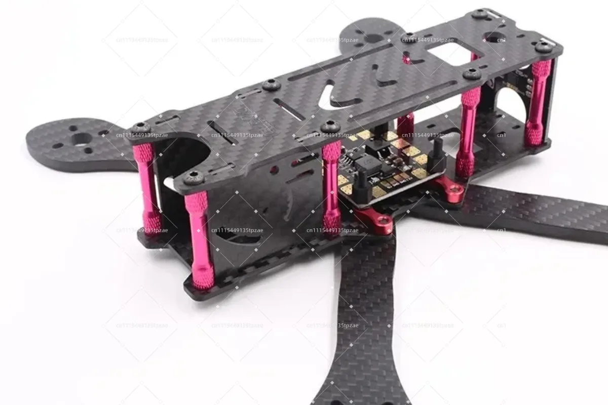 Carbon Fiber DIY Quadcopter Frame Kit 180/215/250mm Multicopter Rack With LED Taillight XT60 PDB Power Module