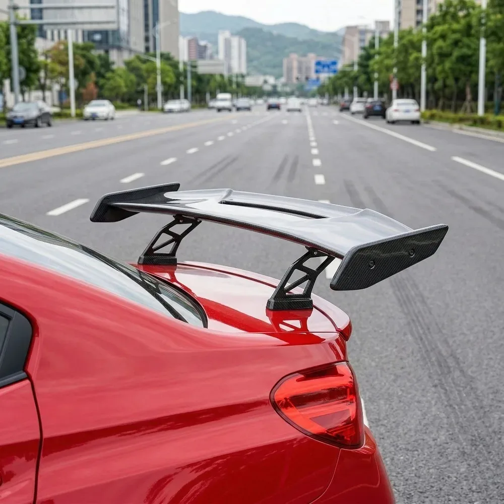 

Car Carbon Fiber Body Kit Car Rear Trunk Wing Spoiler Rear Tail Wing Car Accessories Universal