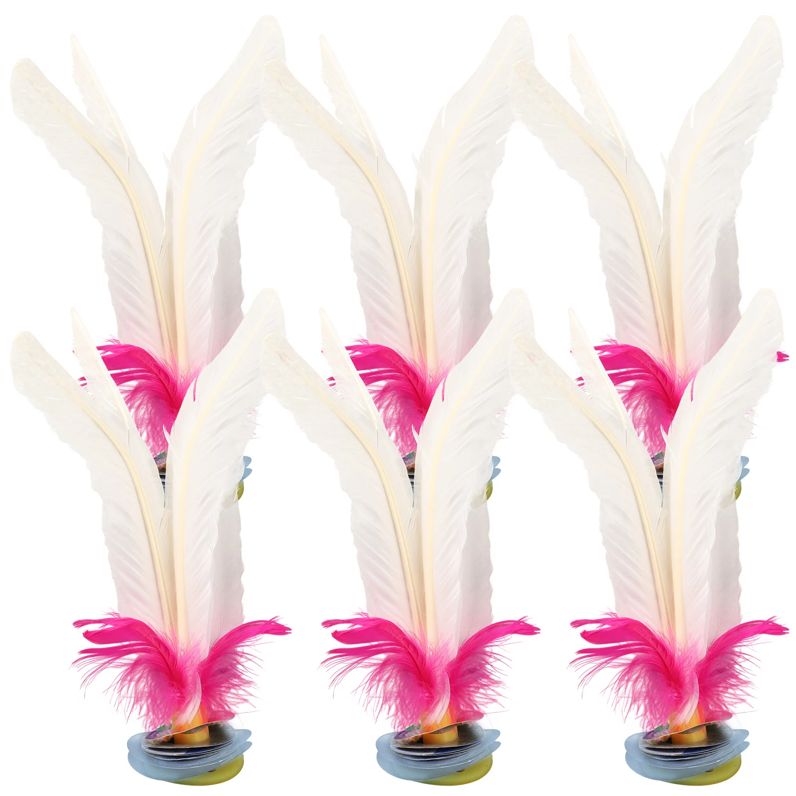 

6 Pcs Goose Shuttlecock Kids Toys Outdoor for Sports Children Traditional Kick Chinese Foot Student