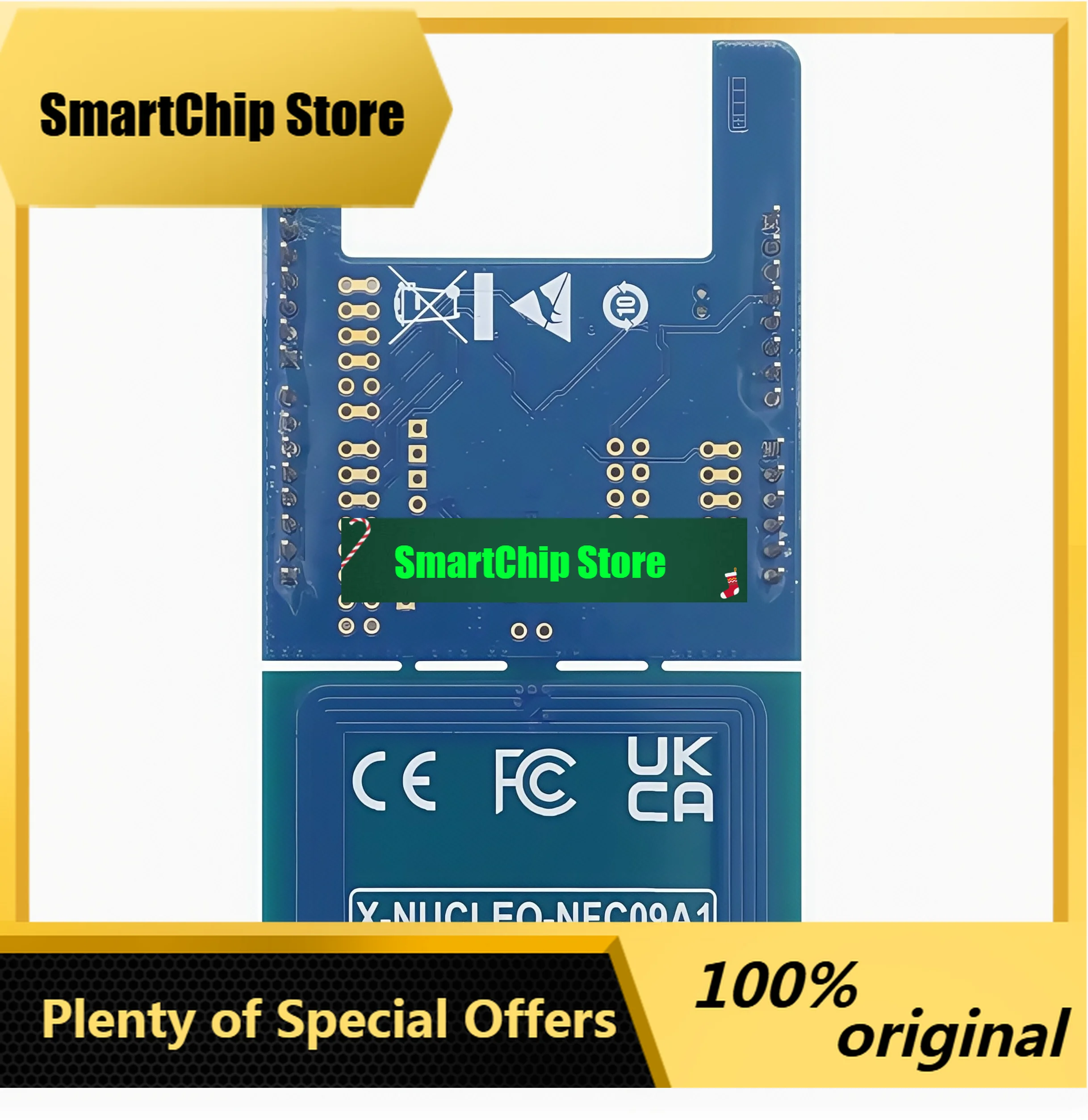 SmCpX-NUCLEO-NFC09A1 NFC Card Reader Expansion Board Based On ST25R100 STM32 Nucleos