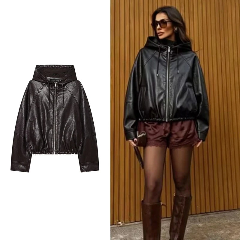 

2026 Autumn New Jackets Women's Fashion Loose Hooded Warm Women's Street Coats Jackets Youth Chic Autumn Travel Holiday Coat
