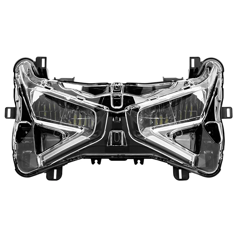 Motorcycle LED Headlight Assembly Front Lamp for XMAX300 V2 23 24Modified Replacement Upgrade Electric 12V High Low Beam Durable