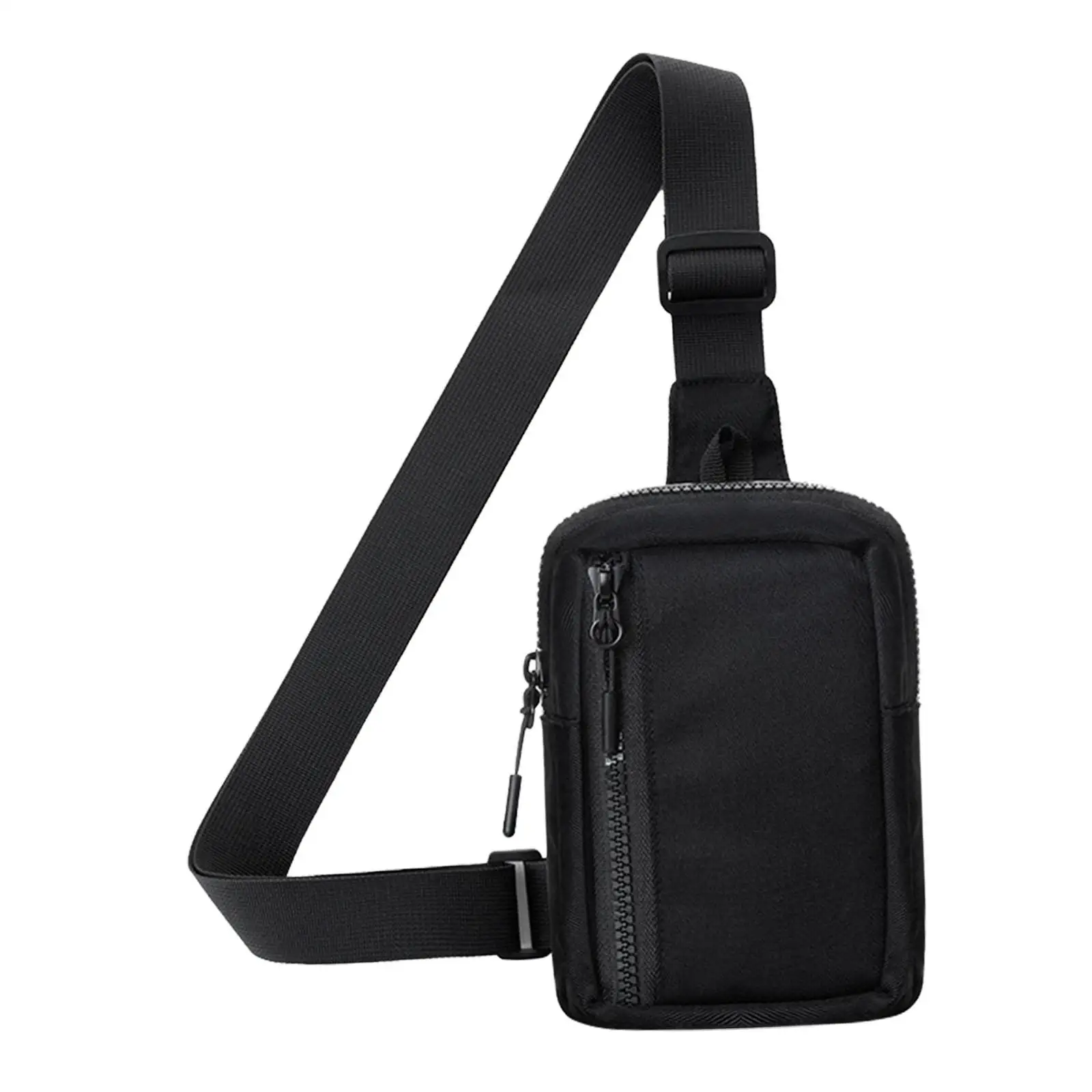 

Men Women Chest Bag Mini Shoulder Bag Waterproof Nylon Chest Pack Crossbody Bag for Trekking Outdoor Shopping Climbing Riding