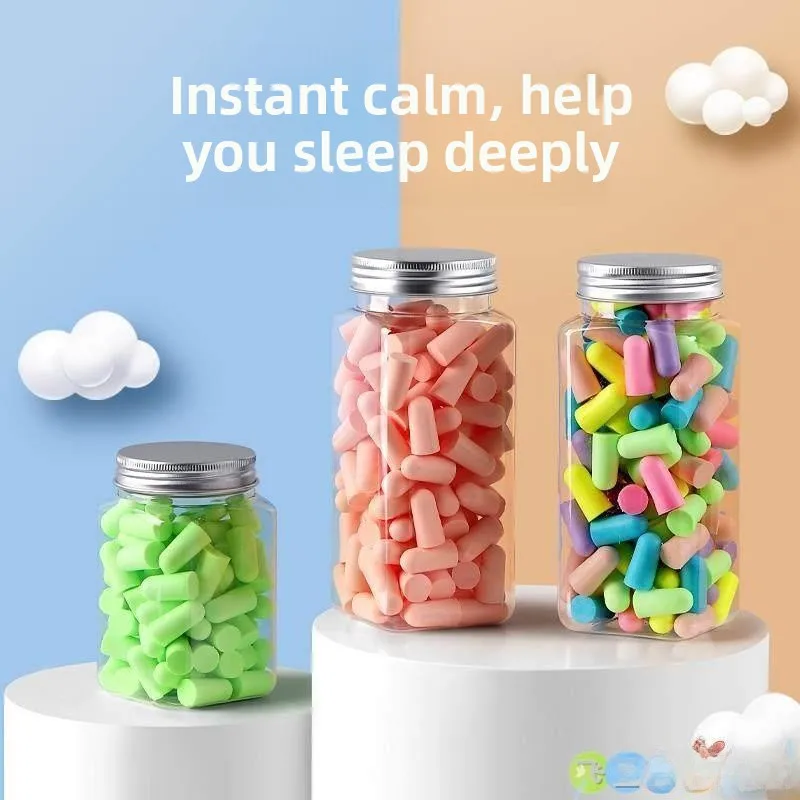 

Super Noise-Cancelling Disposable Earplugs for Sleeping Studying Late Night Special Use Anti-Snoring Quiet Evening Use