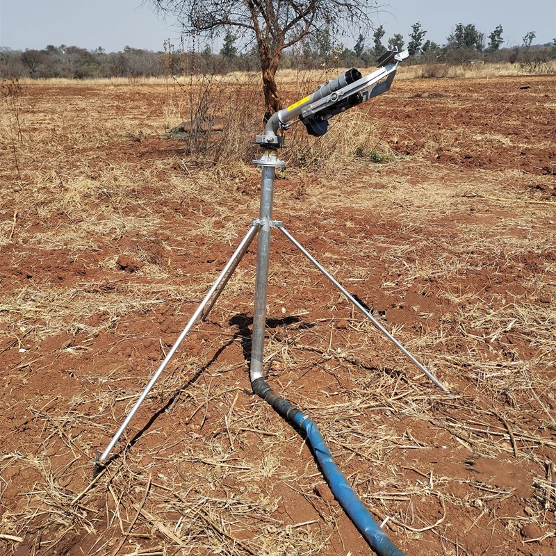 

Long Range 200m Rotate 360 Degrees Tripod Stand Agricultural System Big Rain Gun Sprinkler Irrigation 200 m