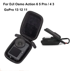 Mini custodia per DJI Osmo Action 4 3 GoPro 13 12 11 10 9 8 accessori per fotocamere sportive borsa protettiva impermeabile portatile
