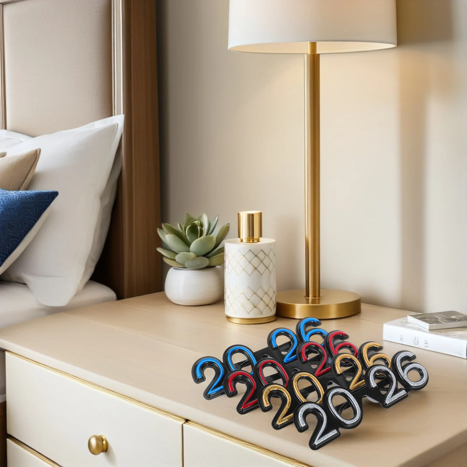 

4Pcs 2026 New Year Glasses Unique Number Eyewear Party Photo Booth Props Holiday Supplies New Year Glasses Party Props