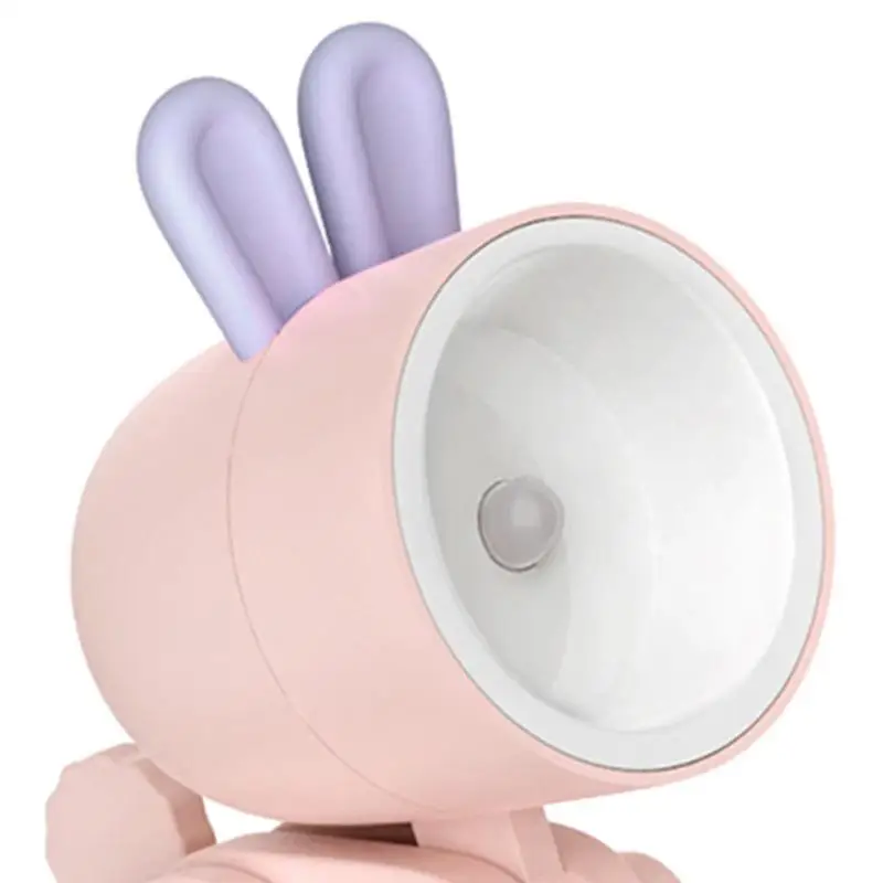 Cute Desk Lamp Cute Desk Lamp Rabbit Shape Adjustable LED Lamp Wireless Student Learning Eye Protection Desk Accessories