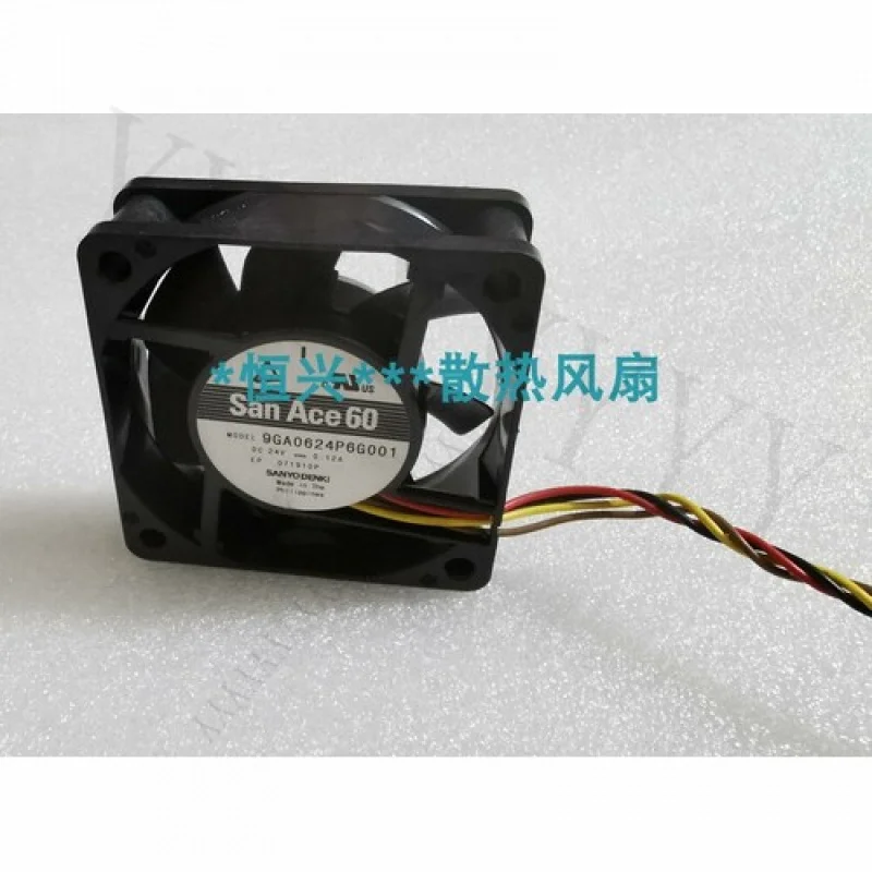 

Вентилятор Sanyo SANACE60 9GA0624P6G001 24 В 0,12 А 6020 4-проводной охлаждающий вентилятор