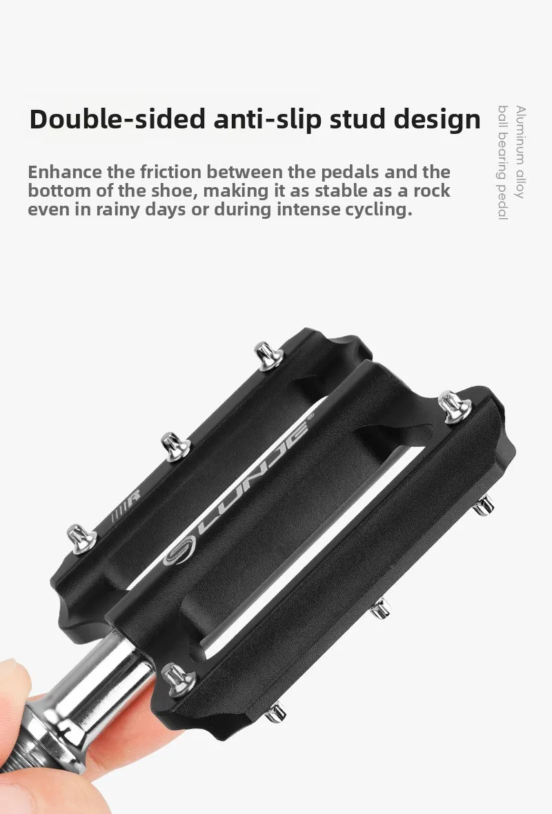Fahrradpedale, Mountainbike-Lagerpedale, Rennrad-Aluminiumlegierungspedale, Fahrradzubehör – Detail 5