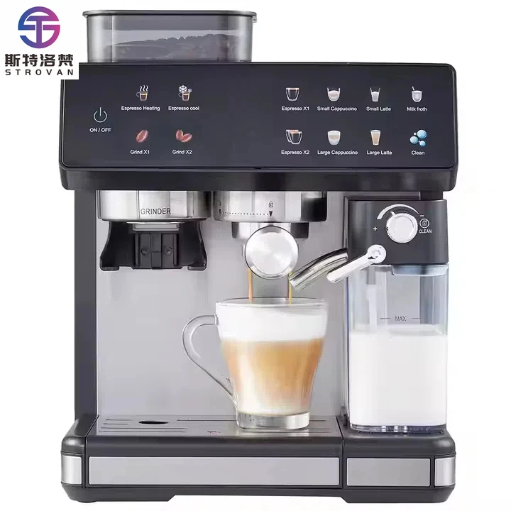 

STLF Smart Automatic Espresso & Cappuccino Maker Automated Hotel Coffee Machine From China Factory Direct Price