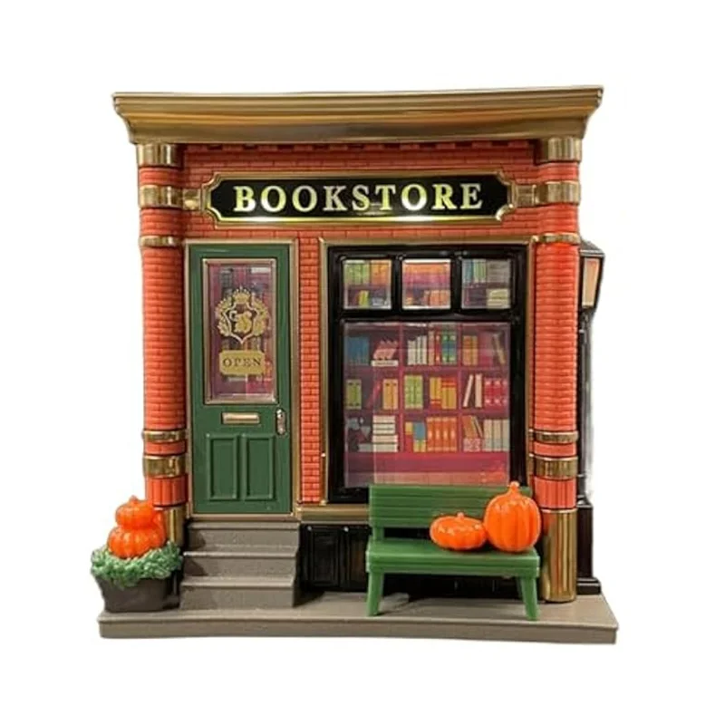 ABCA-Micro Night Light Bookstore Book Store LED Night Lamp Book-themed Projection Room Decor