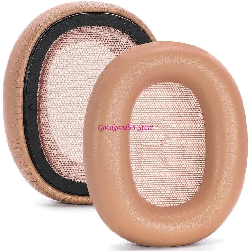 1Pair Earpads Sheepskin Ear Pad Ear Cushions Cover Memory Foam Earmuffs for H100 Headsets  - view 4