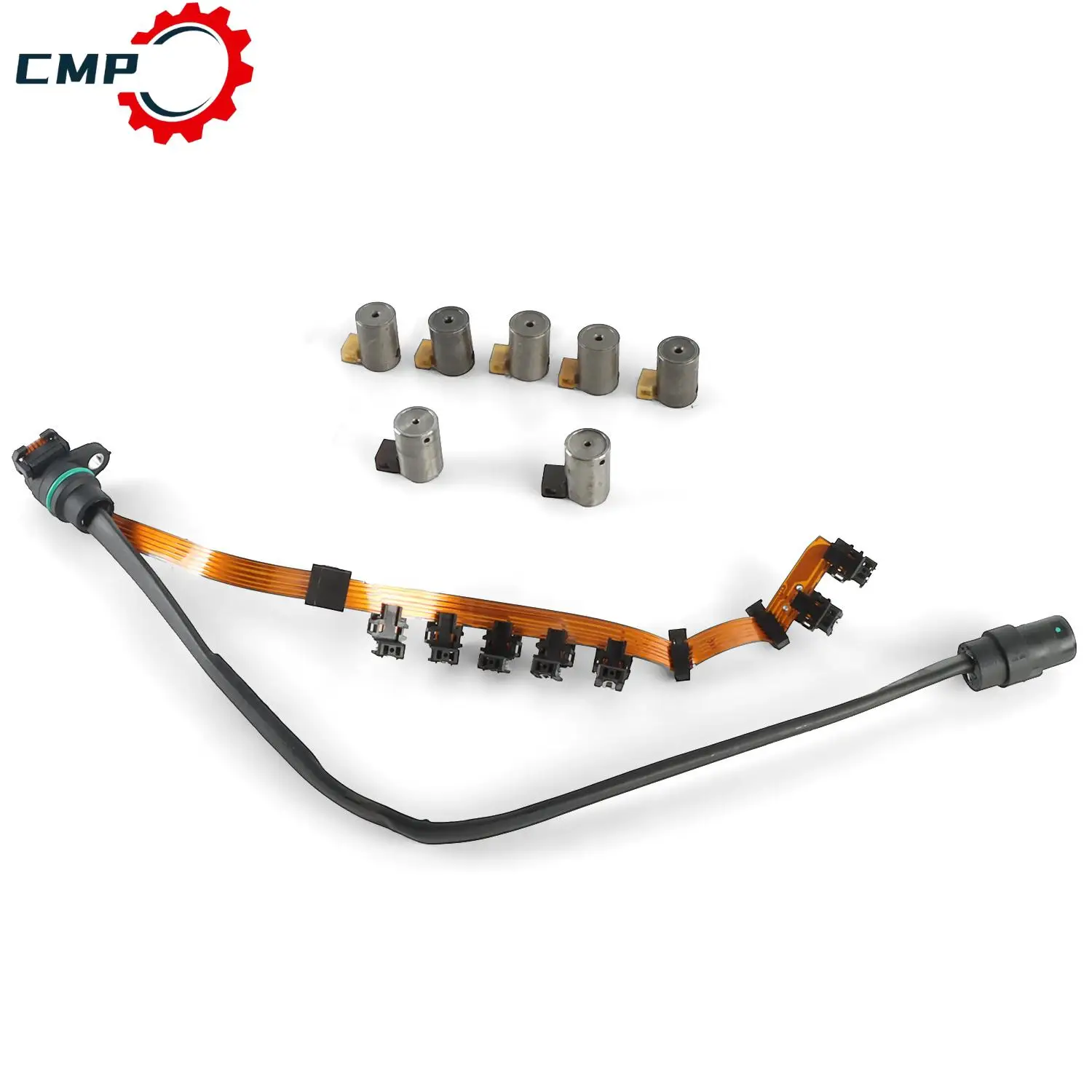 

Transmission Master Solenoid Kit Ribbon Harness Shift For Audi VW 01M O1M 1995+ /OEM Shift Solenoid x 5 OEM EPC Solenoid x 2