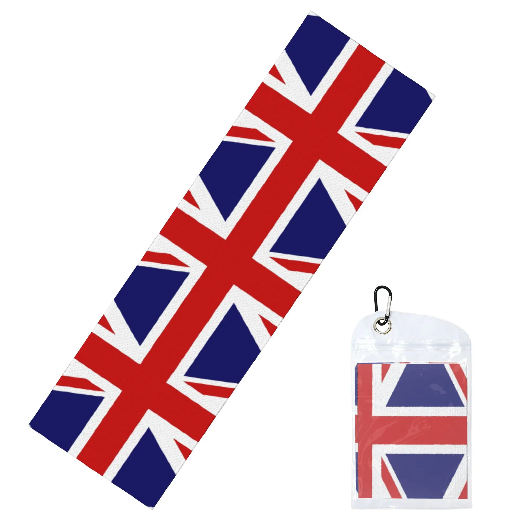 British Flag Cold Exercise Towel Quick Drying Face Towel  Sports Towels